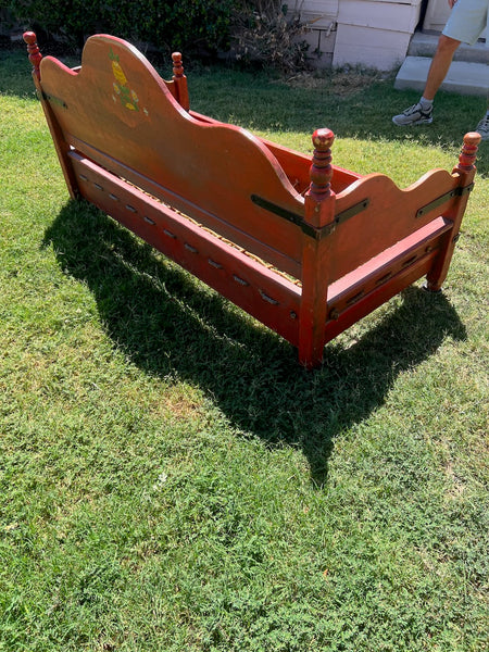 Authentic Monterey Daybed in Original Old Red Finish F2849