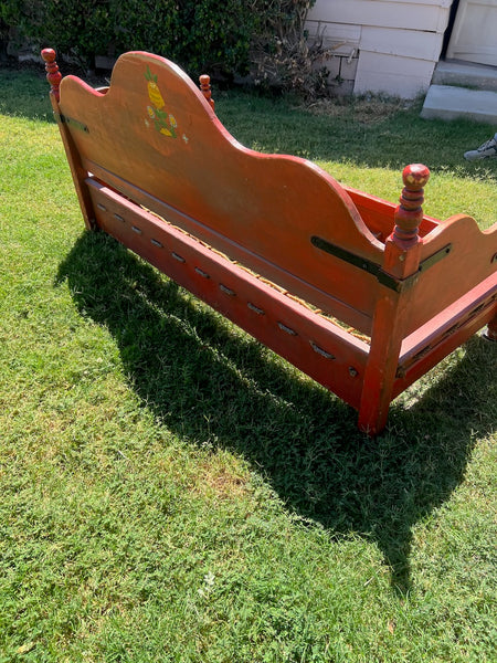Authentic Monterey Daybed in Original Old Red Finish F2849