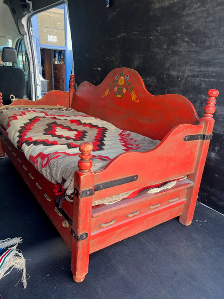 Authentic Monterey Daybed in Original Old Red Finish F2849