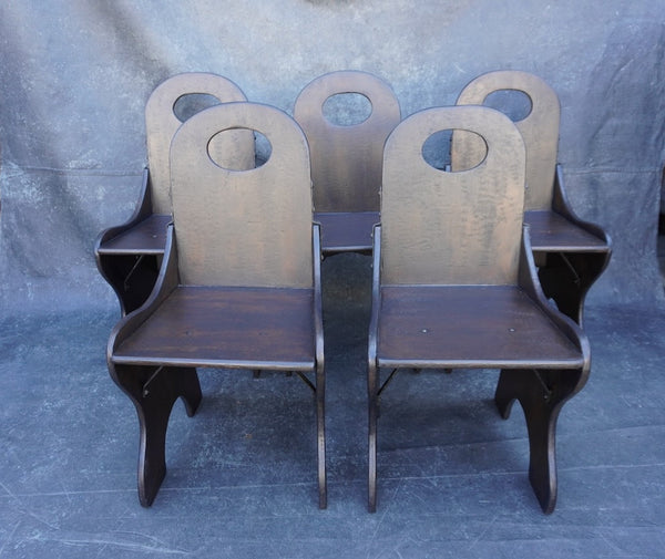 Original Monterey Monk Chairs, Set of Five F2854