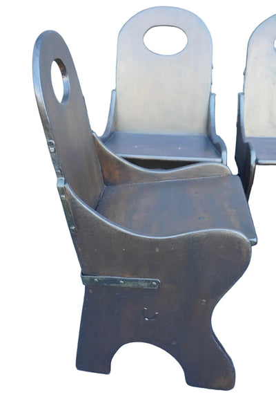 Original Monterey Monk Chairs, Set of Five F2854