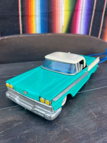 1959 Ford Skyline Original Japan made Tin toy Battery operated