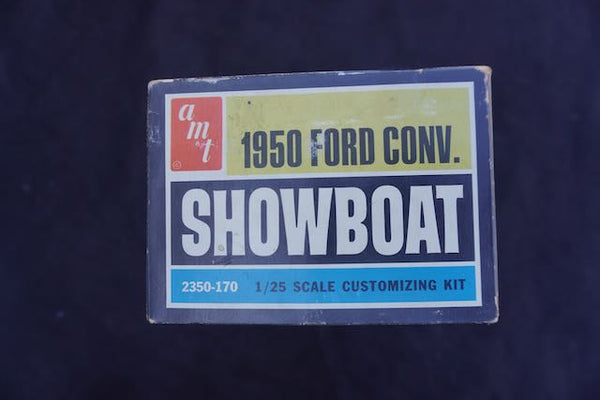Vintage AMT 1950 Ford Convertible Showboat Model K001