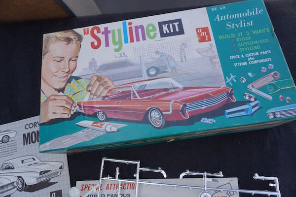 AMT Styline Model Kit Rare Complete Corvair Monza Model Kit K003