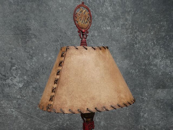 Spanish Galleon Lamp 1920s L755