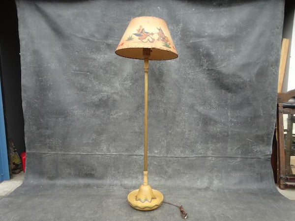 Monterey Sombrero Base Floor Lamp with original Shade L763