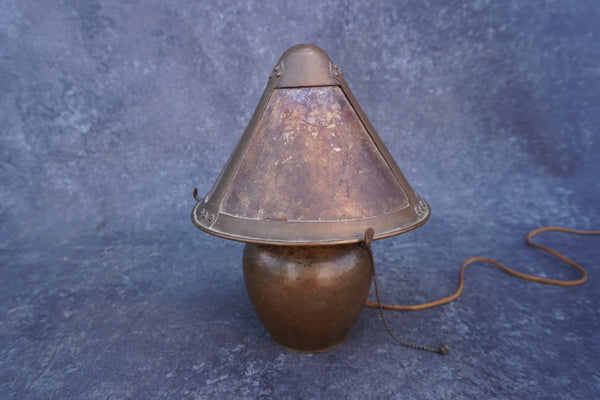 Dirk van Erp Bean Pot Lamp, Original L804