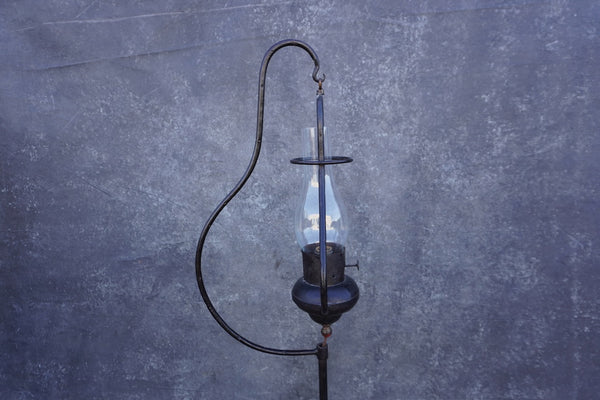 Monterey Wrought Iron Hanging Lantern Floor Lamp  L816