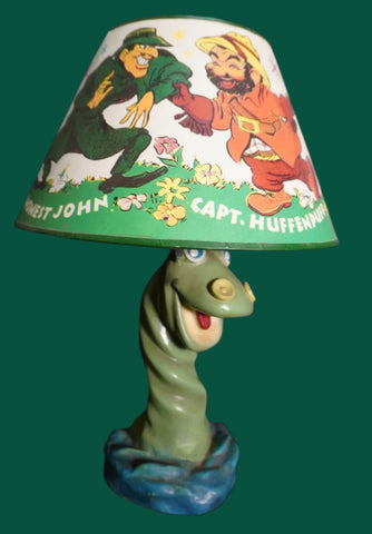 Cecil the Seasick Serpent Lamp by Bob Clampett  from Beany and Cecil c 1962 L823