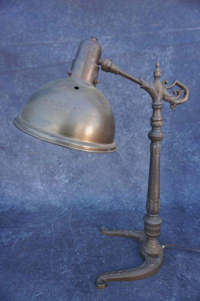 Jeweler's Lamp with Reflective Blue Glass L835