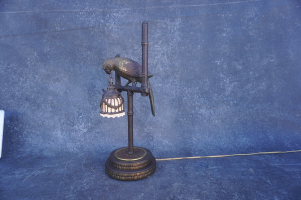 Brass Parrot Lamp L837