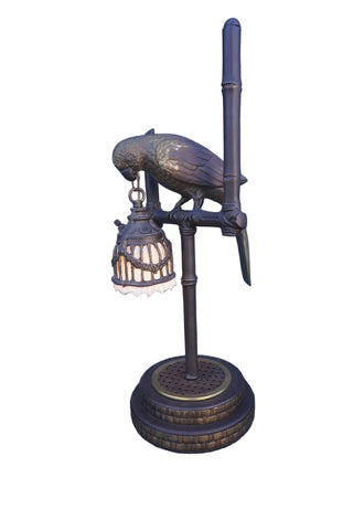 Brass Parrot Lamp L837