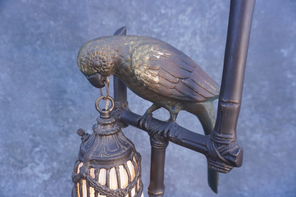 Brass Parrot Lamp L837