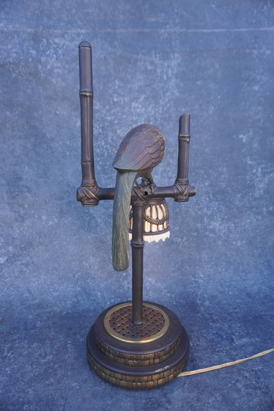 Brass Parrot Lamp L837