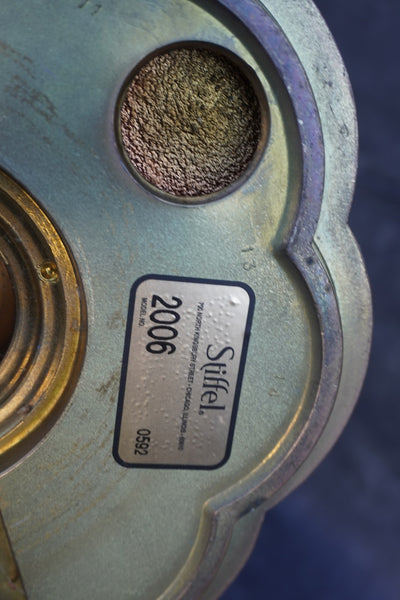 Antique Stiffel Art Deco Brass Floor Lamps L846