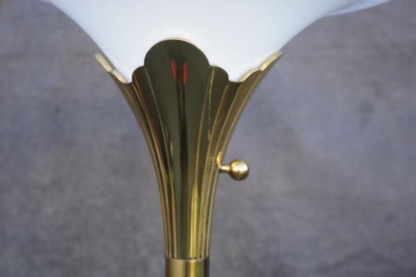 Antique Stiffel Art Deco Brass Floor Lamps L846