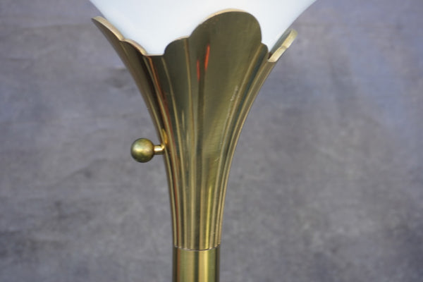 Antique Stiffel Art Deco Brass Floor Lamps L846