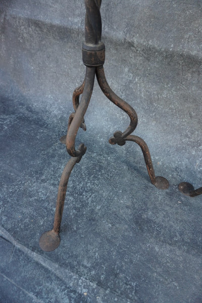 Spanish Revival Torchiere Floor Lamps with Mica Shades L849