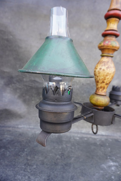 Rare Monterey-Style Chandelier Professionally Restored L853