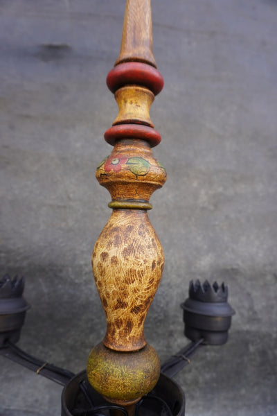 Rare Monterey-Style Chandelier Professionally Restored L853