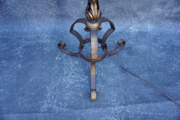 Spanish Revival Torchiere Floor Lamp L858