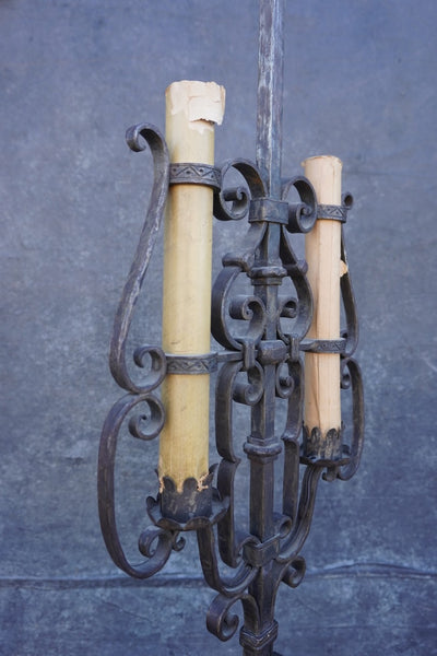 Monumental Spanish Revival Floor Lamp L860