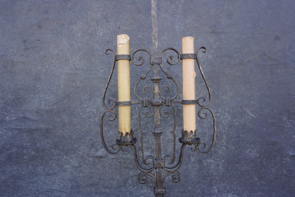 Monumental Spanish Revival Floor Lamp L860