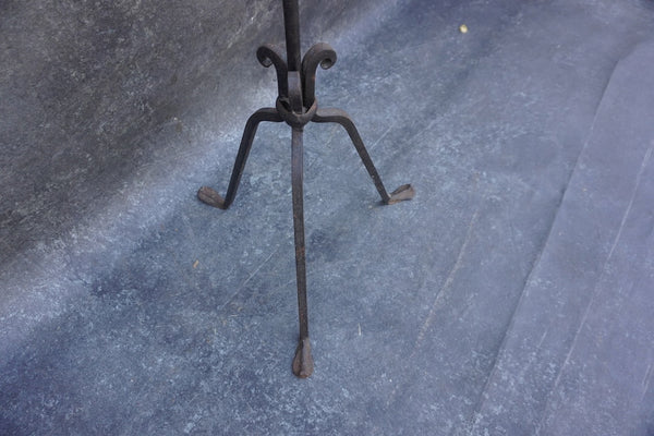 Antique Spanish Revival Hand Wrought Bridge Lamp