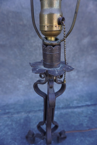 Spanish Revival Wrought Iron Table Lamp L871