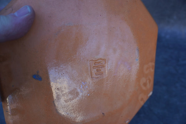 Mexican Hexa Plate with Siesta Scene M1964