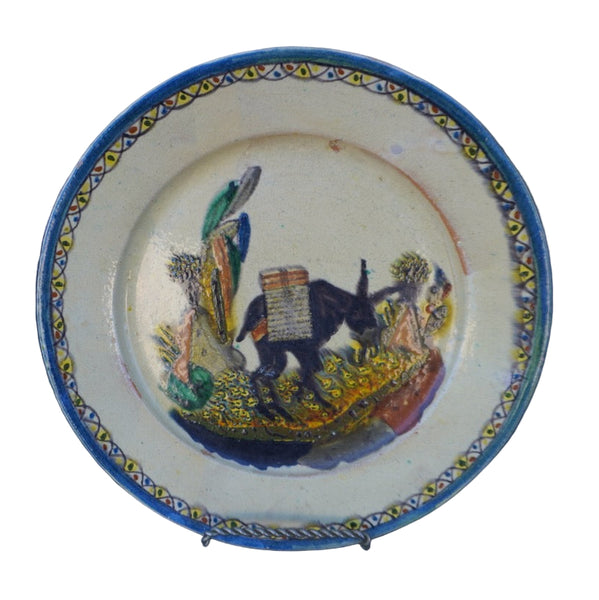Mexican Decorative Donkey Wall Plate M1965