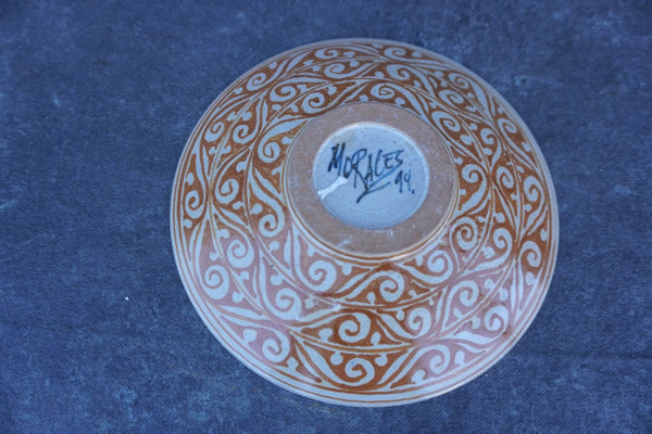 Luis Manuel Morales Ceramic Plate M1975