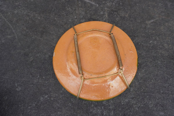 Mexican Tlaquepaque Plate, Cacti M2001