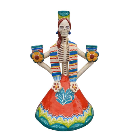 Mexican Dia de los Muertos Sculpture M2023