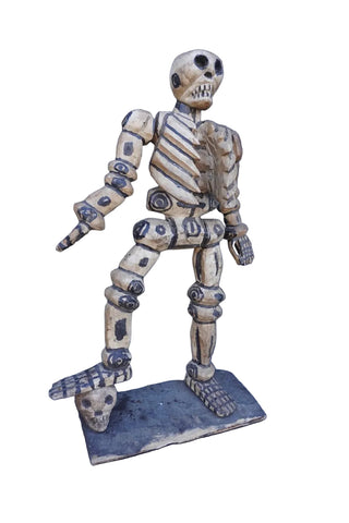 Large Guatemalan Carved Wood El Rey San Pascual Figure M2025