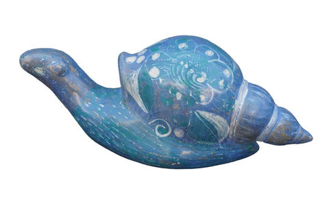 Tonala Burnished Blue Snail c.1940s M2039