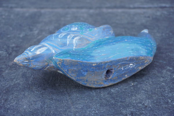 Tonala Burnished Blue Snail c.1940s M2039
