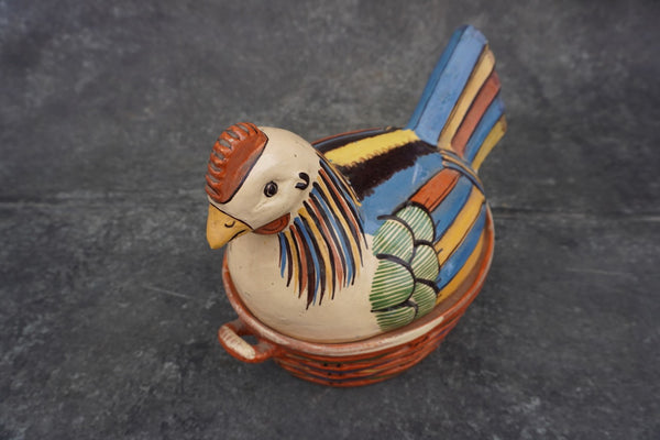 Mexican Casserole Large Ivory Chicken c 1937 M2971