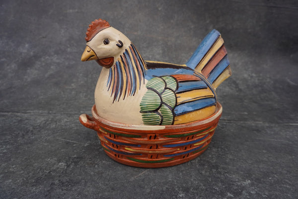 Mexican Casserole Large Ivory Chicken c 1937 M2971