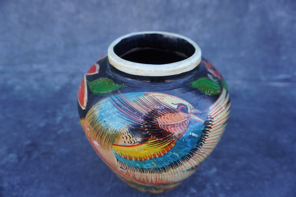 Mexican Burnished Ware Oil Jar M2977