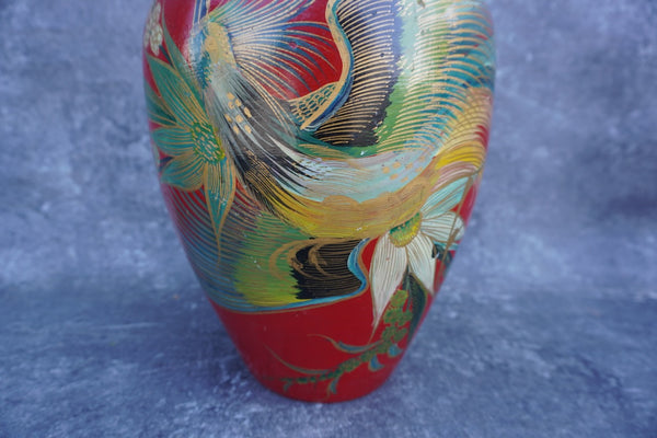Mexican Burnished Ware Vase - Very Fine - 1950s M2979