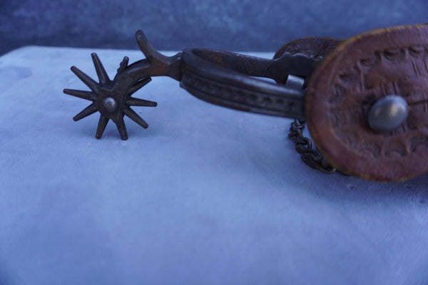 Mexican Hand-forged Spurs, Pair M2994