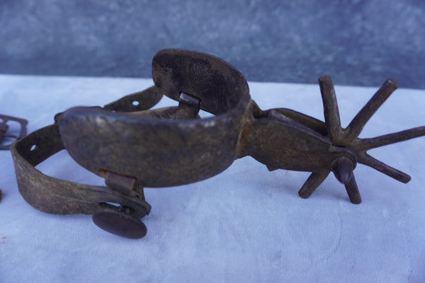 Mexican Pair of Late 19th Century Spurs M2995