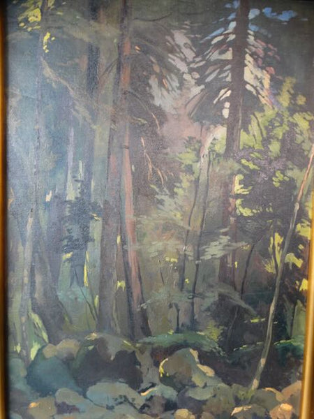 California Redwoods - Oil on Canvas P3161