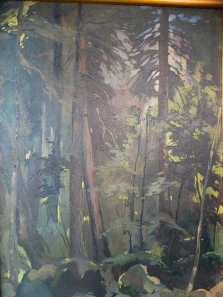 California Redwoods - Oil on Canvas P3161