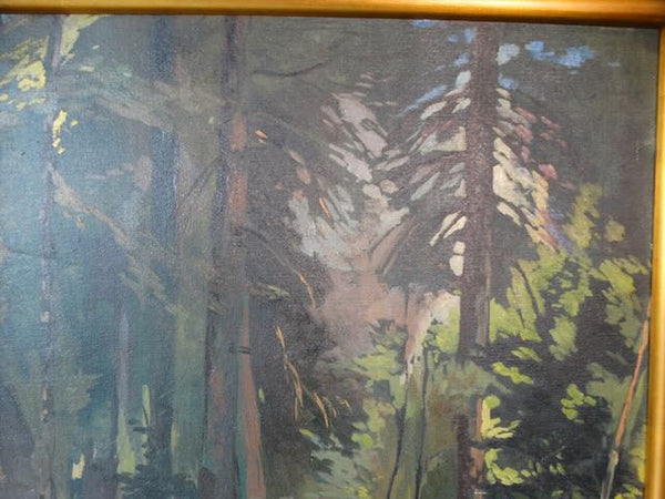 California Redwoods - Oil on Canvas P3161