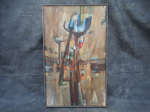 David X Young - Abstract Expressionist Oil on Canvas P3200