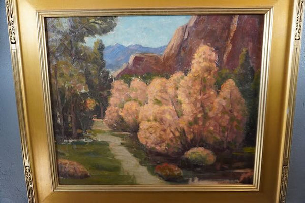 Scott Snowden - California Landscape 1930s Oil on Canvas P3216