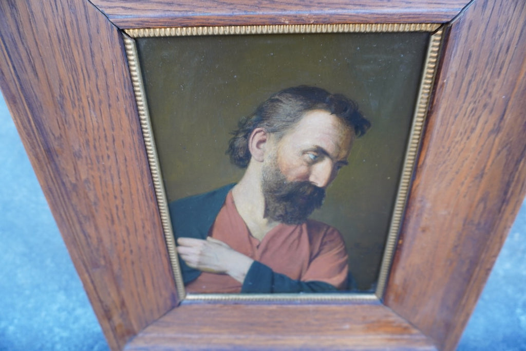 Franz Müller (18431929) Portrait of an Unidentified Saint but very po