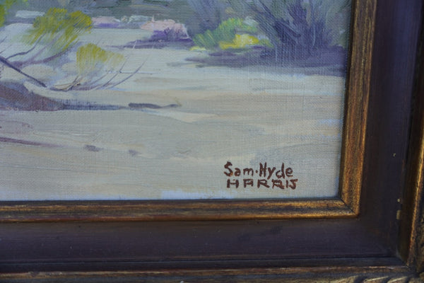 Sam Hyde Harris - Palo Verde Fantasy - Oil on Board P3261